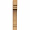 Ekena Millwork Pescadero Rough Sawn Corbel, Western Red Cedar, 4"W x 12"D x 28"H COR04X12X28PEC00RWR - alternate 2